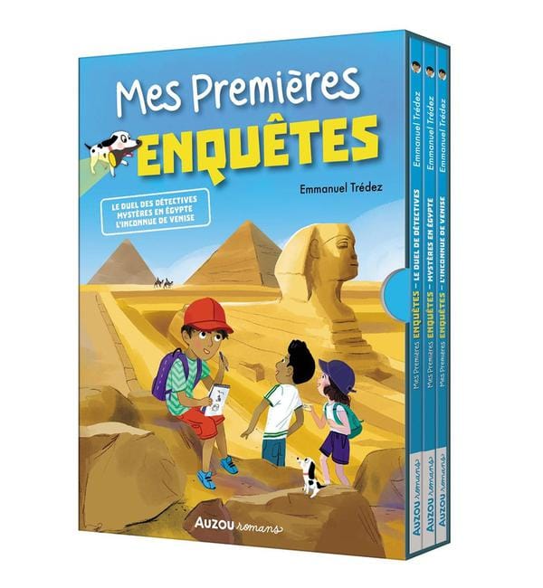 Mes premières enquêtes Tomes 13 à 15 - Coffret en 3 volumes : tome 13, Le duel de détectives ; tome14, Mystère en Egypte ; tome 15, L'inconnue de Venise