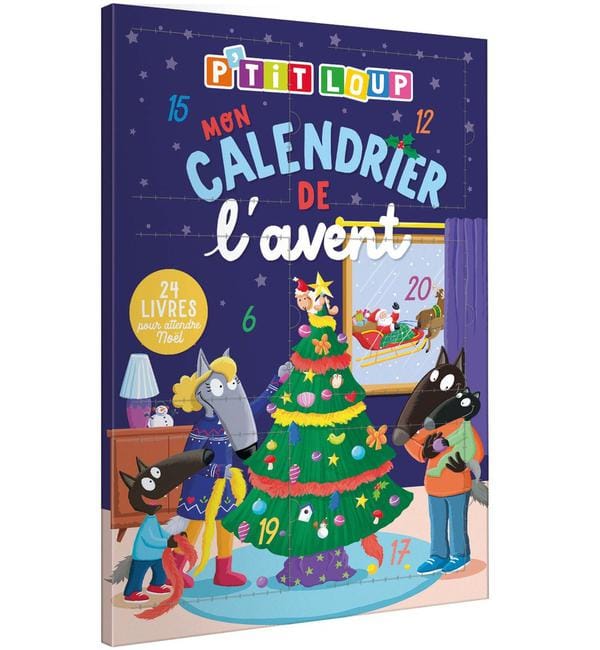 Mon calendrier de l'avent - 24 livres pour attendre Noël