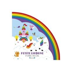 Petite licorne et l'arc-en-ciel