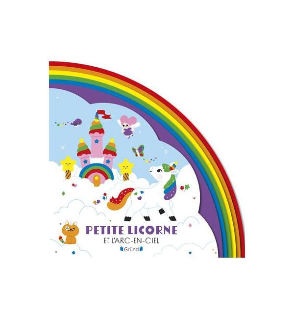 Petite licorne et l'arc-en-ciel