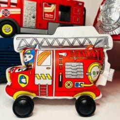 Coloriage gonflable véhicules de secours - pompier et police qui s’illuminent – Image 5