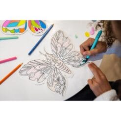 Coloriage papillon + strass – Image 2