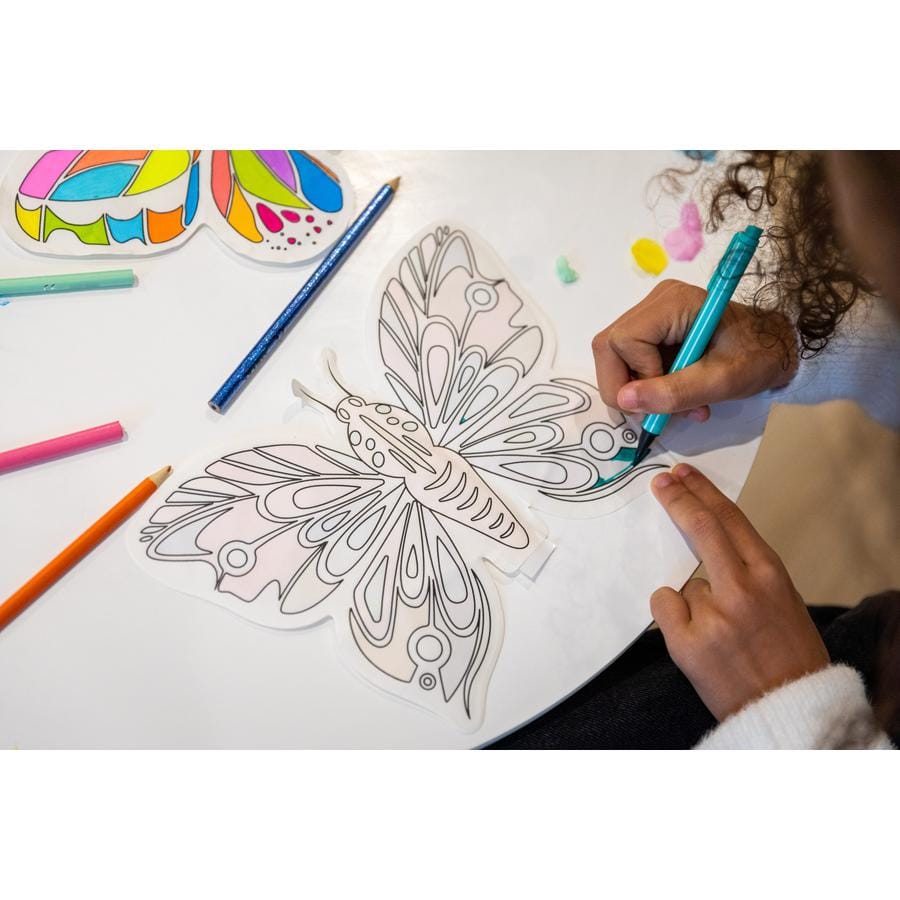 Coloriage papillon + strass – Image 2