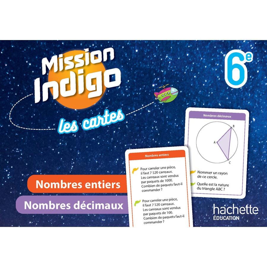 Mission indigo les cartes - nombres entiers / nombres decimaux - 6e - ed. 2024 – Image 5