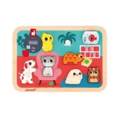 Chunky Puzzle Animaux Familiers 7 pièces