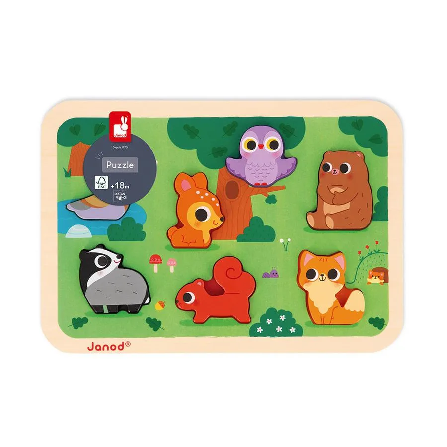 Chunky Puzzle Forêt