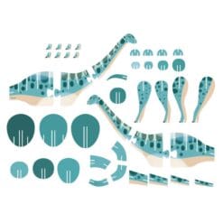 Puzzle en Volume le diplodocus – Image 3