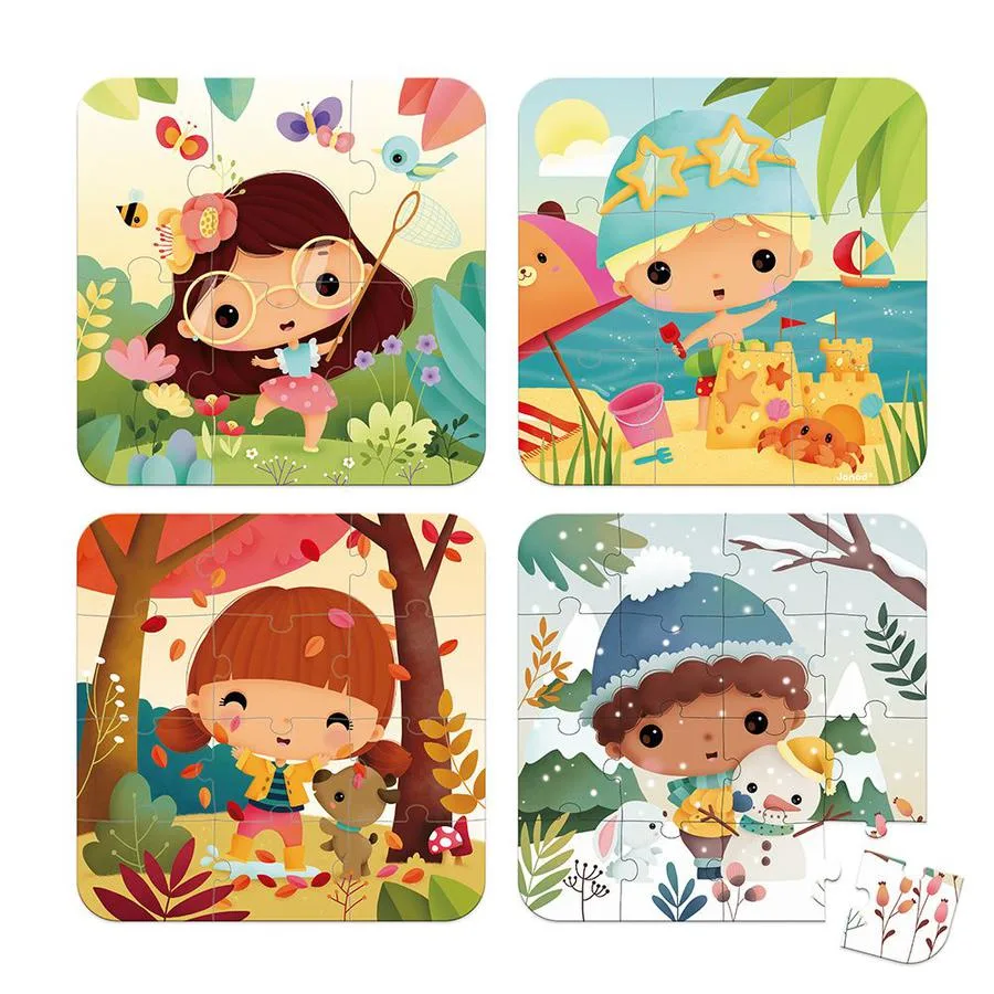 Puzzles Evolutifs 4 Saisons - 4 puzzles – Image 2