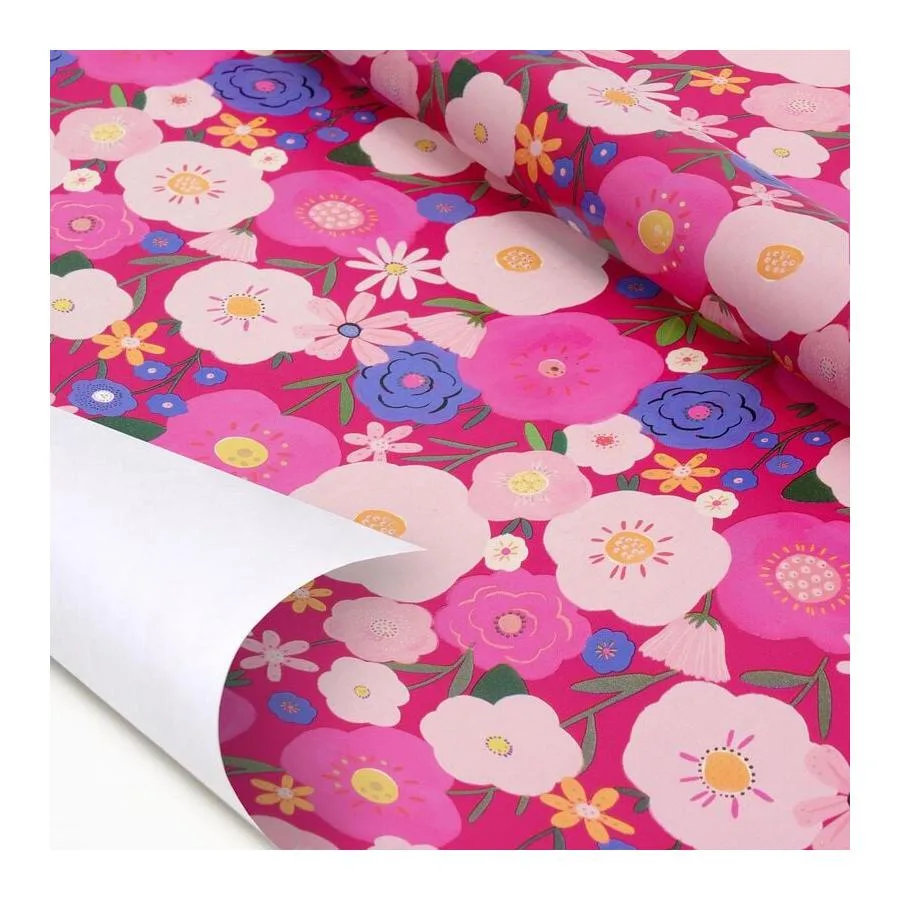 Papier cadeau - Fleurs – Image 2