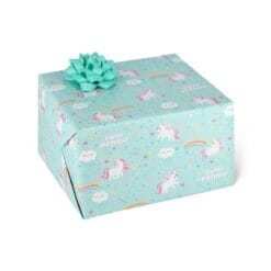 Papier cadeau - Licorne
