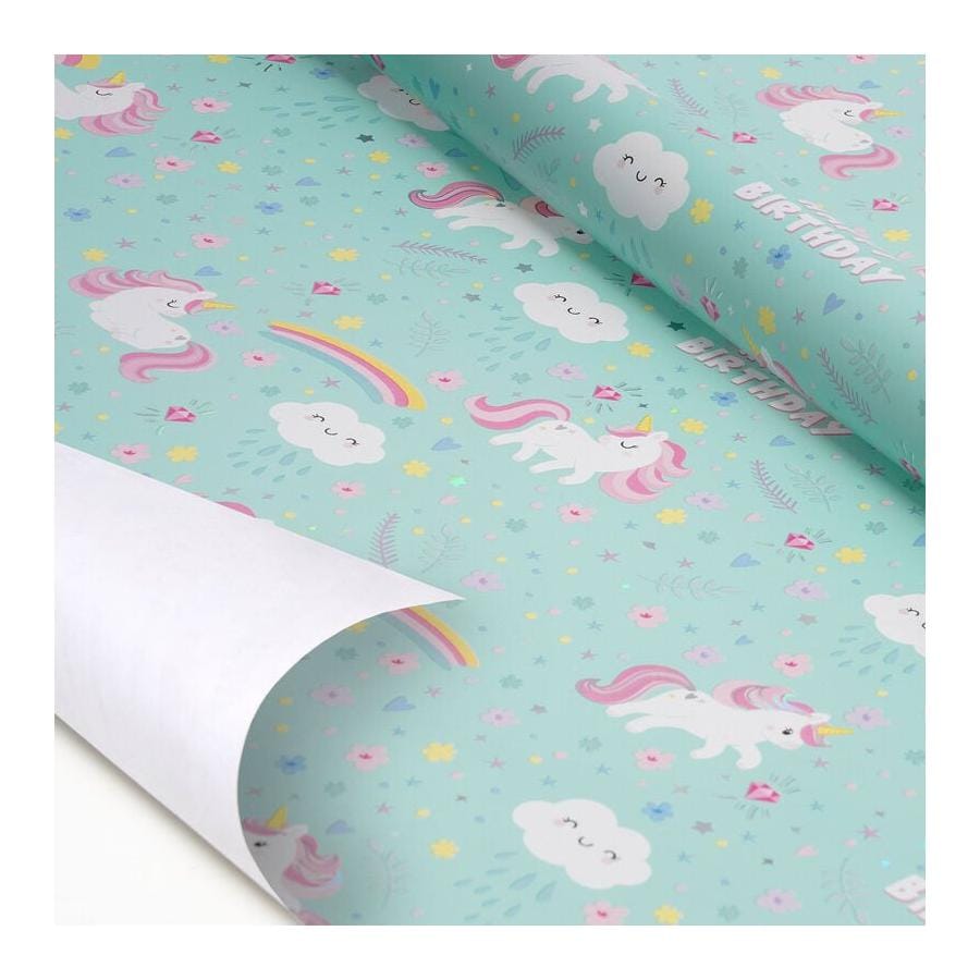 Papier cadeau - Licorne – Image 2
