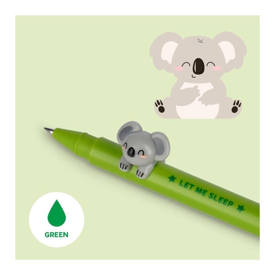 Stylo à Encre Gel Lovely Friends - KOALA encre verte – Image 2