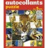 La panthère - Autocollants puzzle