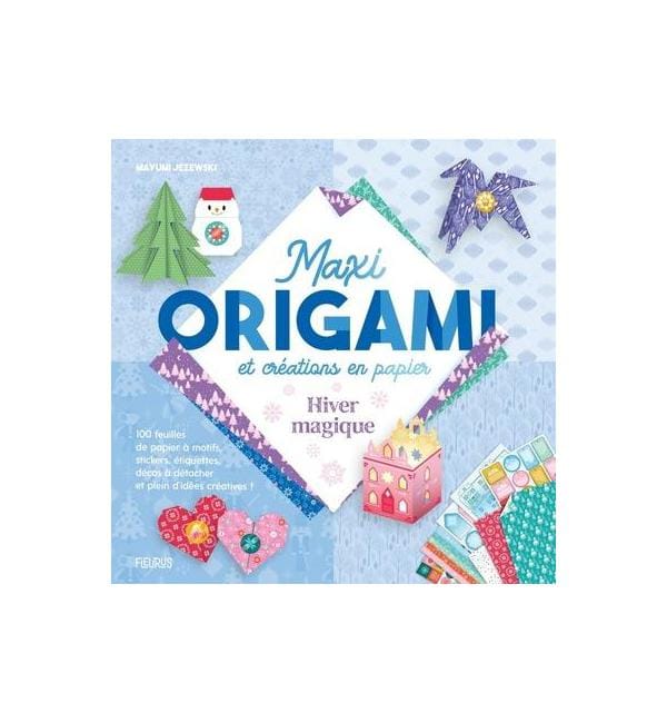 Maxi origami et créations en papier - Hiver magique