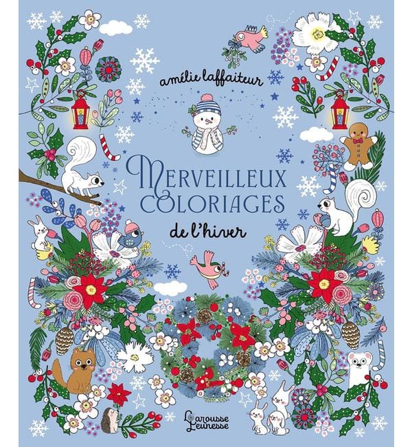 Merveilleux coloriages de l'hiver