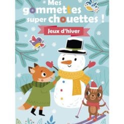 Mes gommettes super chouettes ! - Jeux d'hiver