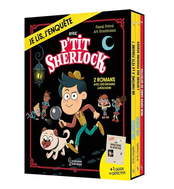 P'tit Sherlock - Coffret en 3 volumes - Un fantôme à la fête foraine ?