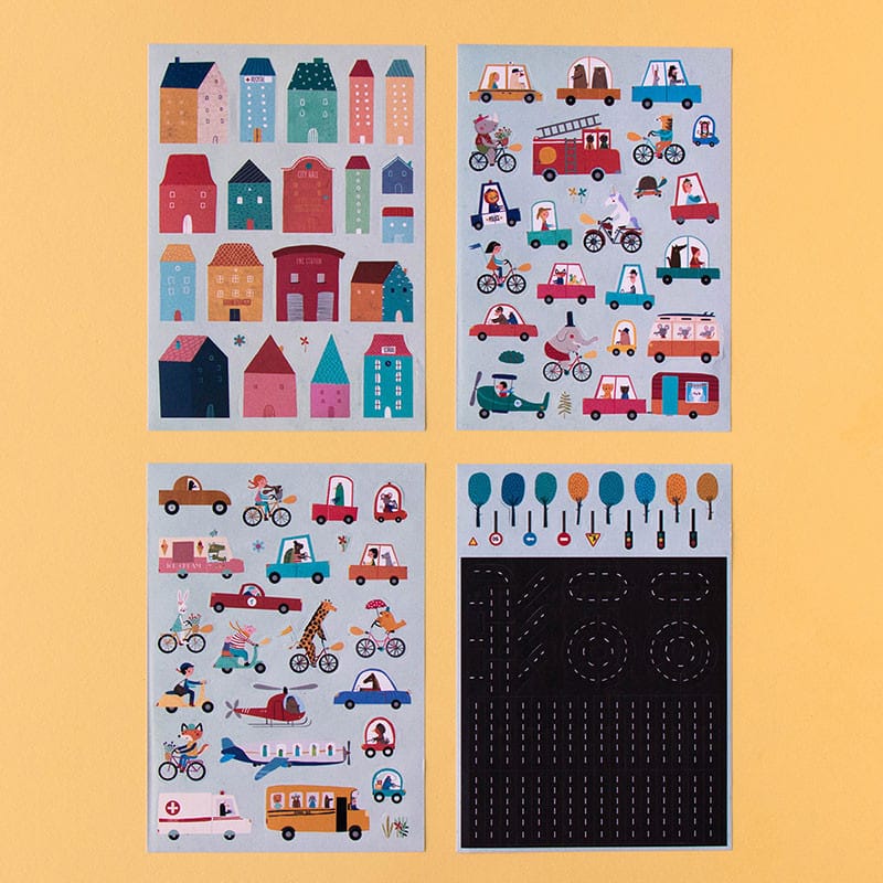 MY CITY 150 Stickers repositionnables – Image 3