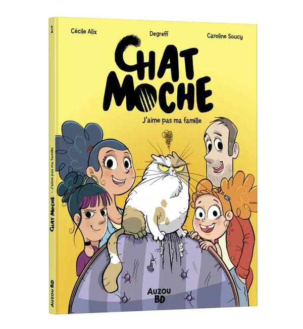 Chat Moche Tome 1 - J'aime pas ma famille