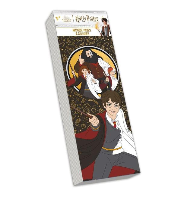 Marque-pages brillants à colorier Harry Potter