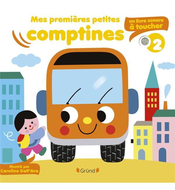 Mes premières petites comptines à toucher - Tome 2