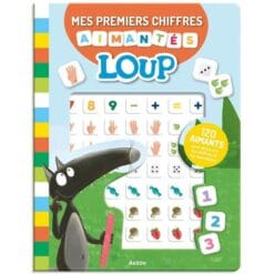 Mes premiers chiffres aimantés Loup