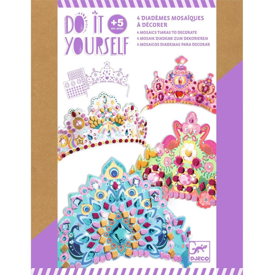 Diadèmes mosaïques à décorer - Do It Yourself