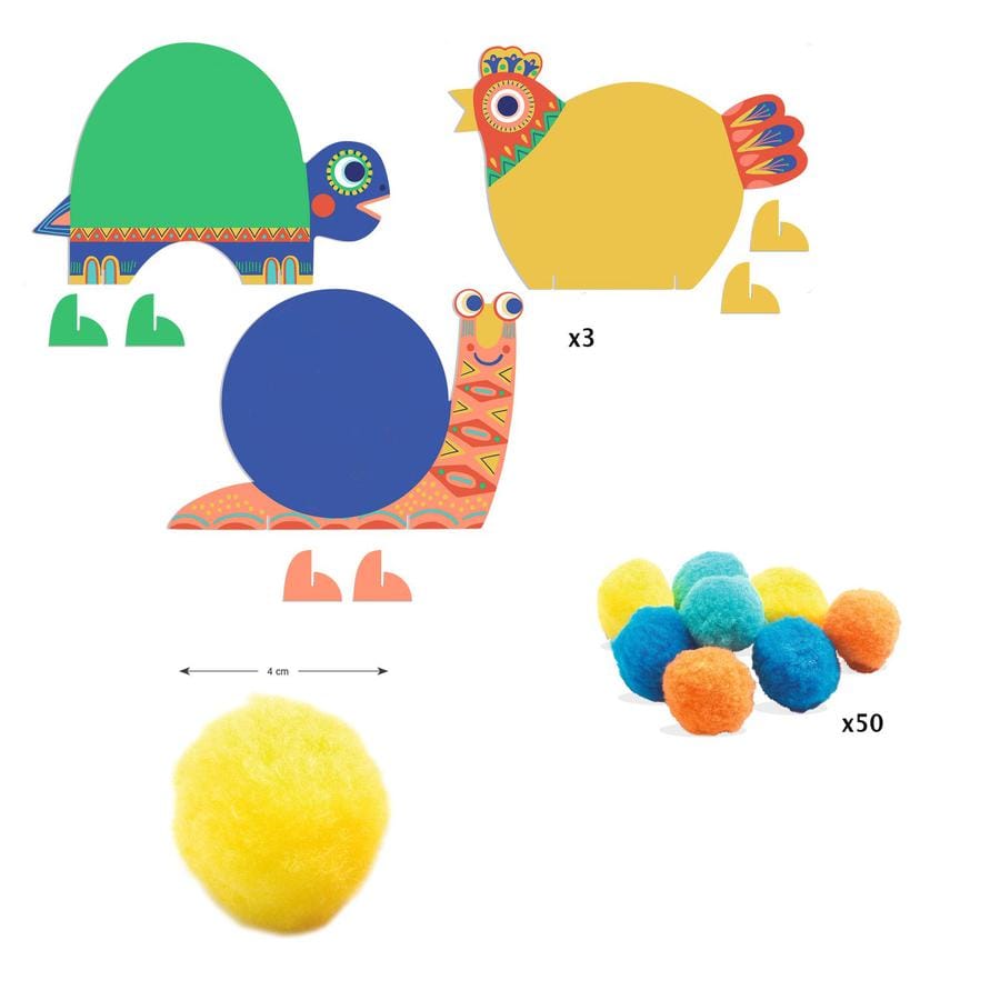 Silhouettes et pompons - Animaux tout doux – Image 2