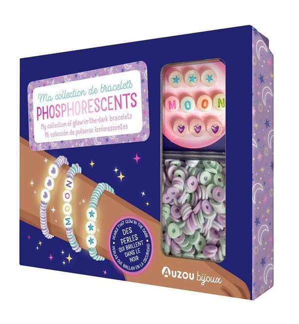 Ma collection de bracelets phosphorescents - AUZOU PAPETERIE