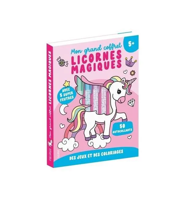 Mon grand coffret licornes magiques -