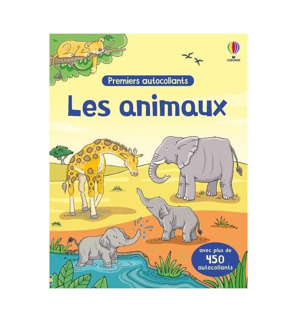 Premiers autocollants : Les animaux