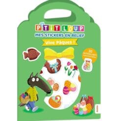 Mes stickers en relief Vive Pâques ! - 30 autocollants repositionnables
