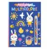 Mon coloriage multicolore Pâques - Avec stickers