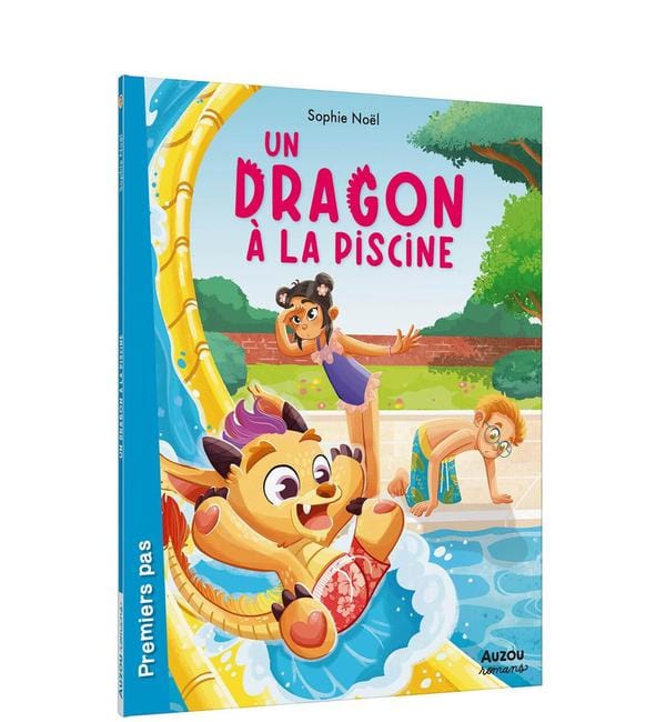 Un dragon à la piscine