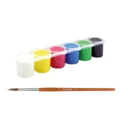 Alternative view of Boîte 6 pots 25 ml de gouache de couleur