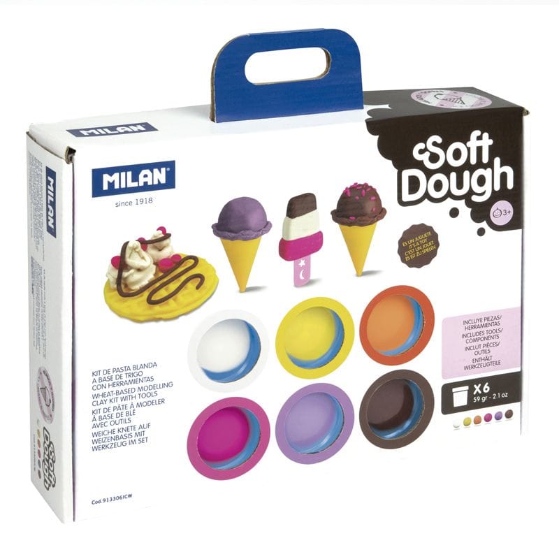 Mallette Soft Dough Ice Creams and Waffl