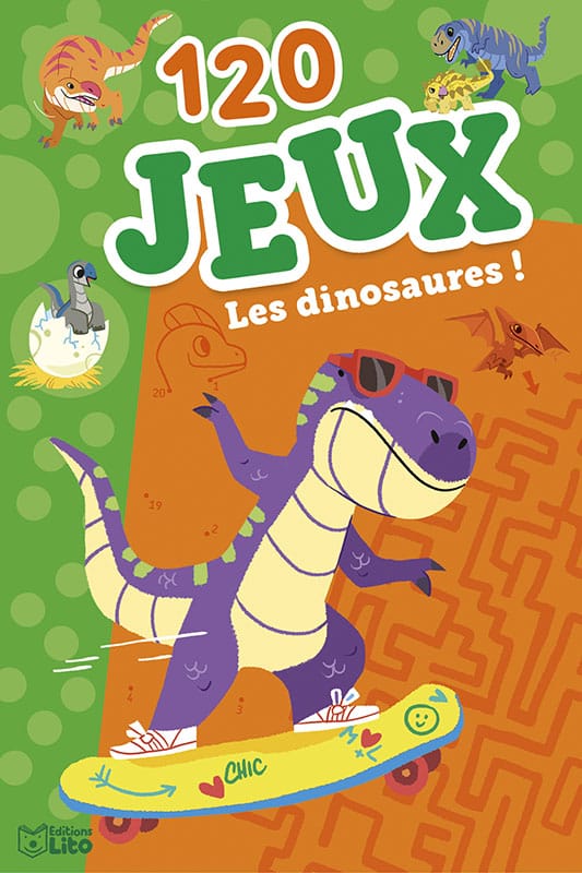 120 jeux les dinosaures !