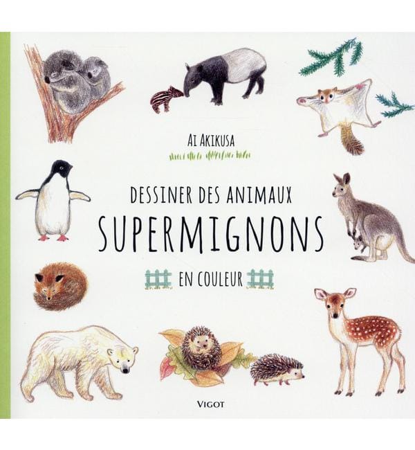 Dessiner des animaux supermignons en couleur