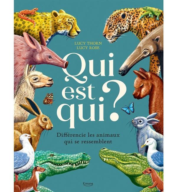 Qui est qui ? - Différencie les animaux qui se ressemblent