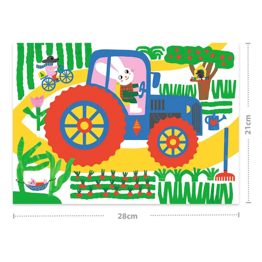 Carte à gratter des tout-petits - Véhicules à découvrir – Image 2