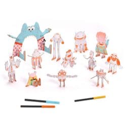 Colorie, assemble et joue Team Monsters - Do It Yourself – Image 4