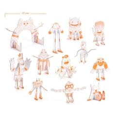 Colorie, assemble et joue Team Monsters - Do It Yourself – Image 5