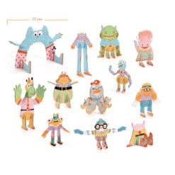 Colorie, assemble et joue Team Monsters - Do It Yourself – Image 6