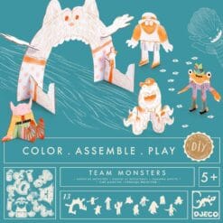 Colorie, assemble et joue Team Monsters - Do It Yourself – Image 9
