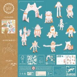 Colorie, assemble et joue Team Monsters - Do It Yourself – Image 10