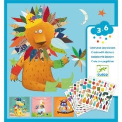 Créer avec des stickers Animaux