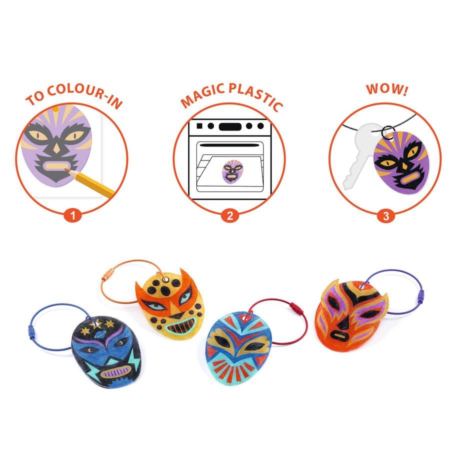 Porte-clefs catcheurs Artistic Plastic – Image 3