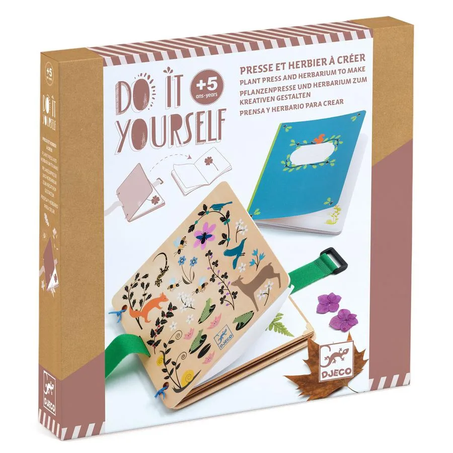Presse et herbier à créer Petit botaniste - Do It Yourself