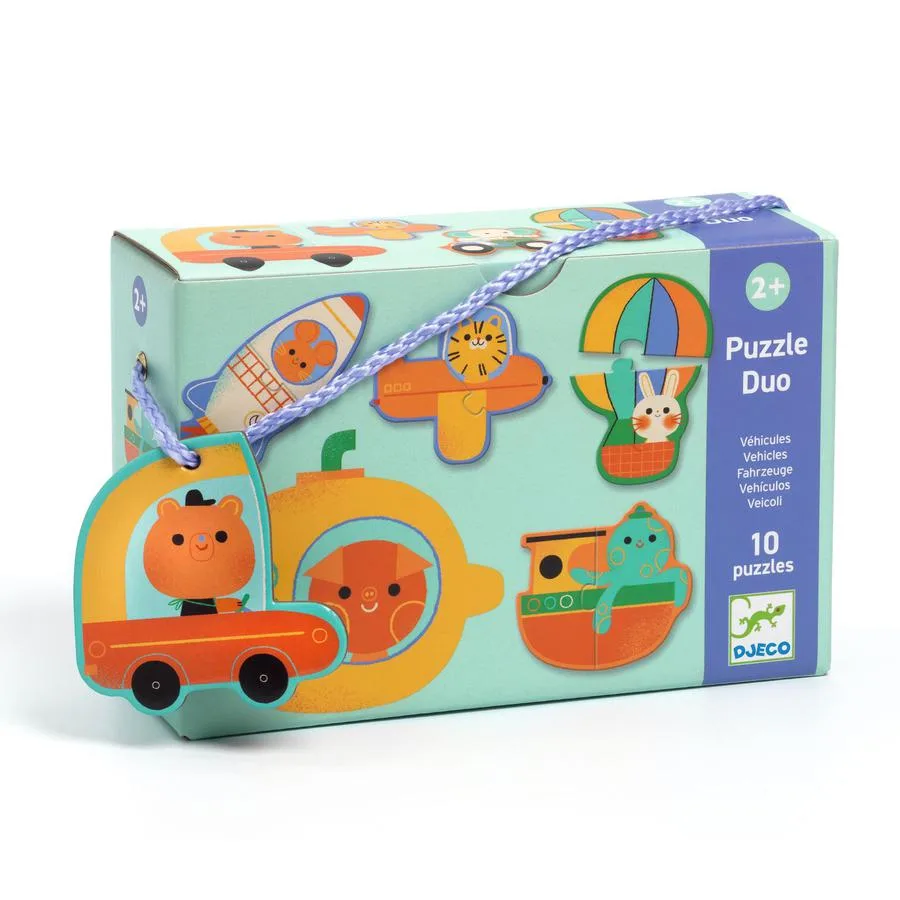 Puzzle Duo Véhicules