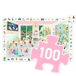 Puzzle observation L'école de danse 100 pièces – Image 2